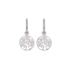 Femme Luzaka Boucles<Boucles Arbre de vie acier argenté