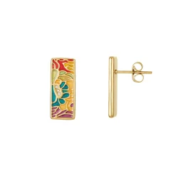 Femme Luzaka Boucles<Boucles Artiste multicolores acier doré or