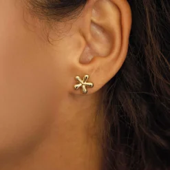 Femme Luzaka Boucles<Boucles Aurélia acier doré or