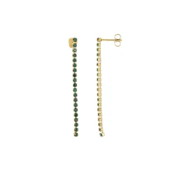 Femme Luzaka Boucles<Boucles Avenue strass verts