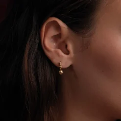 Femme Luzaka Boucles<Boucles Bellinda acier doré or