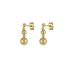 Femme Luzaka Boucles<Boucles Bellinda acier doré or
