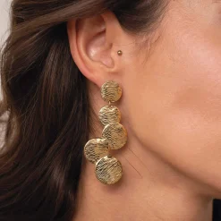 Femme Luzaka Boucles<Boucles Bloom acier doré or