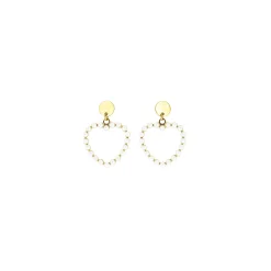 Femme Luzaka Boucles<Boucles Cali acier dorées or