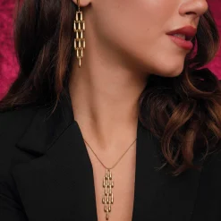 Femme Luzaka Boucles<Boucles Calliope acier doré or