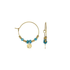 Femme Luzaka Boucles<Boucles Cancun Pierres Apatite bleue