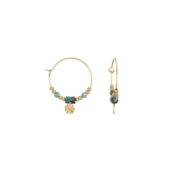 Femme Luzaka Boucles<Boucles Cancun Turquoise Africaine
