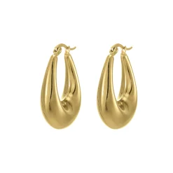 Femme Luzaka Boucles<Boucles Capri acier doré or