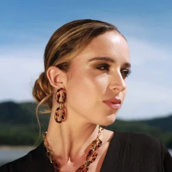 Femme Luzaka Boucles<Boucles Charlotte acier doré or