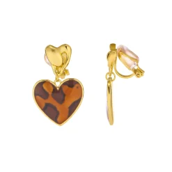 Femme Luzaka Boucles<Boucles clip Brenda acier doré or