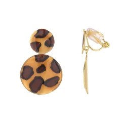 Femme Luzaka Boucles<Boucles clip Sam acier doré or
