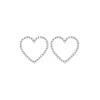 Femme Luzaka Boucles<Boucles Coeur zircons