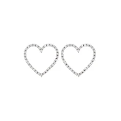 Femme Luzaka Boucles<Boucles Coeur zircons