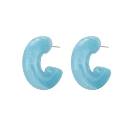 Femme Luzaka Boucles<Boucles créole Summer bleue