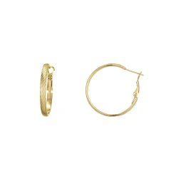Femme Luzaka Boucles<Boucles créoles Séville acier doré or
