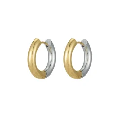 Femme Luzaka Boucles<Boucles Créoles Telma acier argenté et doré or
