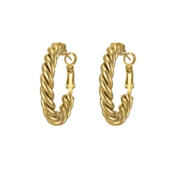 Femme Luzaka Boucles<Boucles créoles torsadées