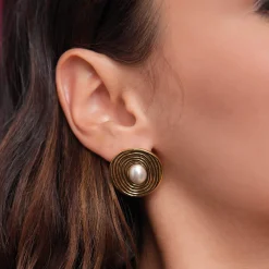 Femme Luzaka Boucles<Boucles Daizy doré or