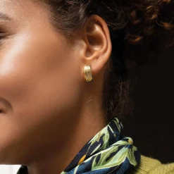 Femme Luzaka Boucles<Boucles d'oreille clip Claire doré or