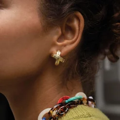 Femme Luzaka Boucles<Boucles d'oreille clip Heloise doré or