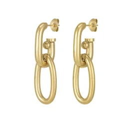 Femme Luzaka Boucles<Boucles Edwige acier doré or