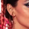 Femme Luzaka Boucles<Boucles Elipse acier doré or