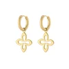 Femme Luzaka Boucles<Boucles Eléonore acier doré or