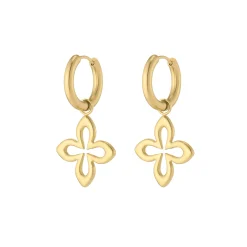 Femme Luzaka Boucles<Boucles Eléonore acier doré or