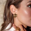 Femme Luzaka Boucles<Boucles Florine acier doré or