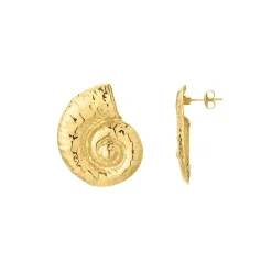Femme Luzaka Boucles<Boucles Galapagos acier doré or