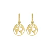Femme Luzaka Boucles<Boucles Globe acier doré or