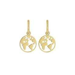 Femme Luzaka Boucles<Boucles Globe acier doré or