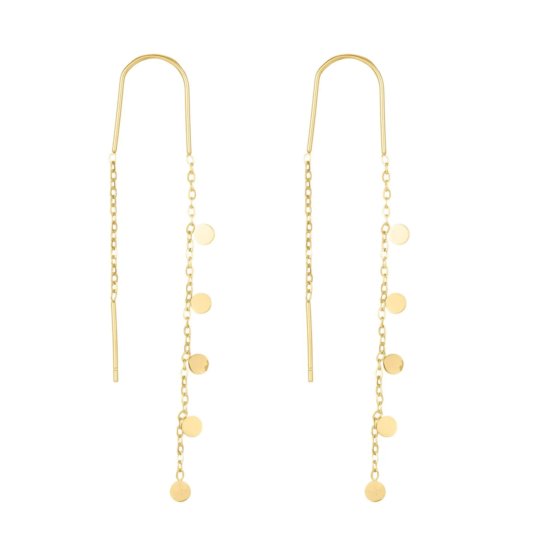 Femme Luzaka Boucles<Boucles Infinity acier doré or
