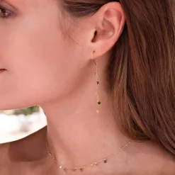 Femme Luzaka Boucles<Boucles Infinity acier doré or