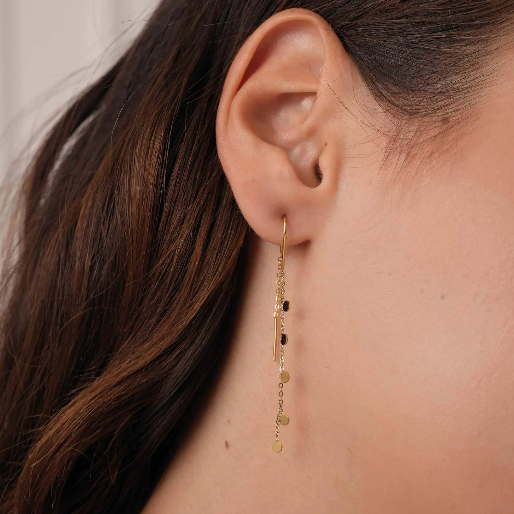 Femme Luzaka Boucles<Boucles Infinity acier doré or