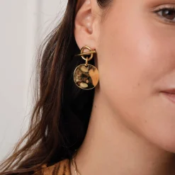 Femme Luzaka Boucles<Boucles Izzy acier doré or