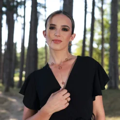 Femme Luzaka Boucles<Boucles Juna acier doré or