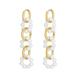 Femme Luzaka Boucles<Boucles Lalita  acier doré or