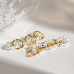 Femme Luzaka Boucles<Boucles Lalita  acier doré or