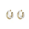Femme Luzaka Boucles<Boucles Lona blanches acier doré or