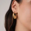Femme Luzaka Boucles<Boucles Louisa acier doré or