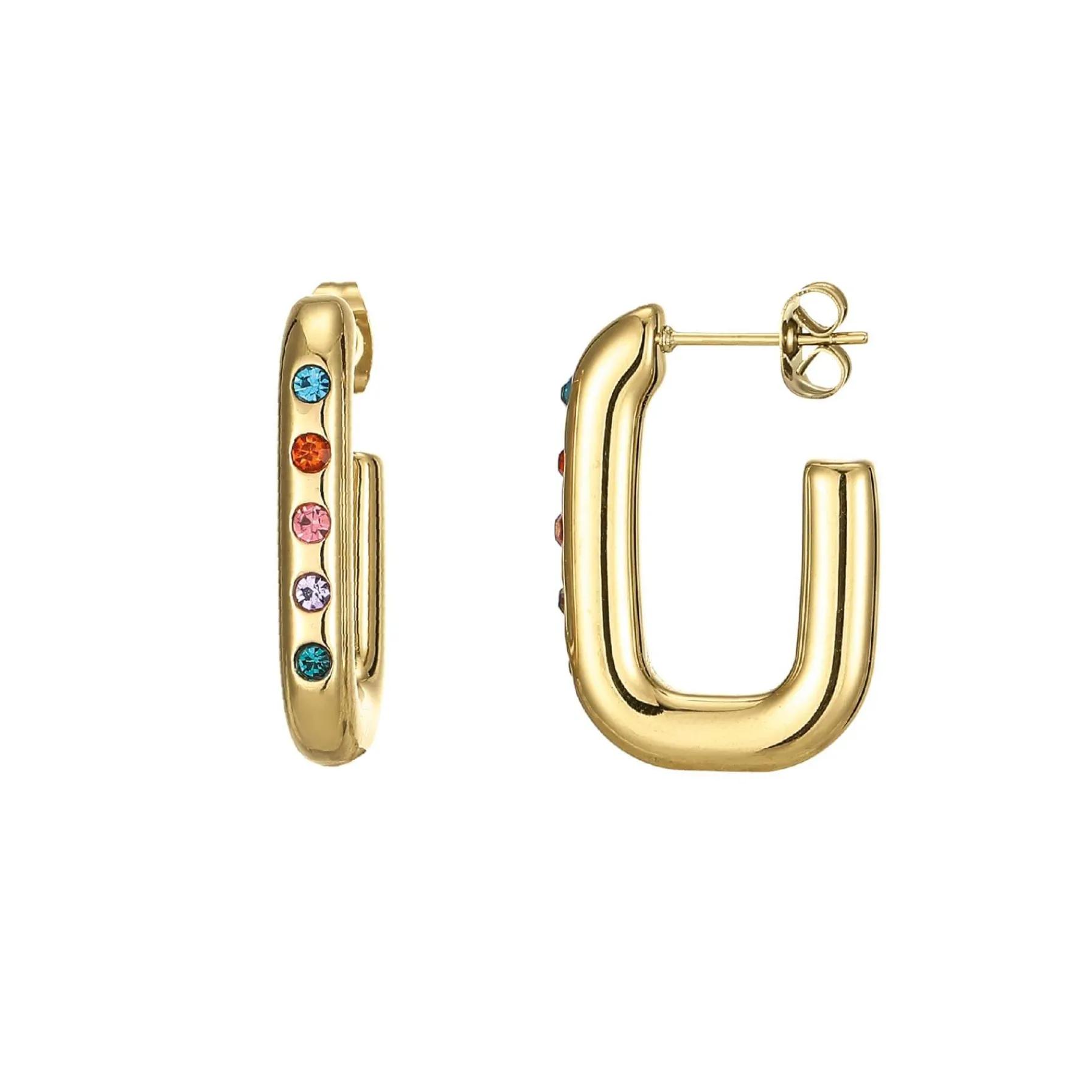 Femme Luzaka Boucles<Boucles Lulu strass colorés