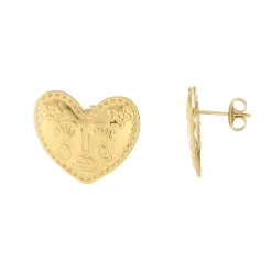 Femme Luzaka Boucles<Boucles Madeleine acier doré or