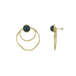 Femme Luzaka Boucles<Boucles Majo Pierre  Apatite bleue