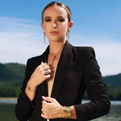 Femme Luzaka Boucles<Boucles Margaux acier doré or