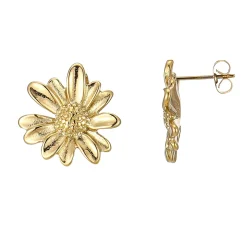 Femme Luzaka Boucles<Boucles Marguerite acier doré or