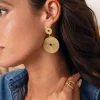 Femme Luzaka Boucles<Boucles Marina acier doré or