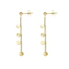 Femme Luzaka Boucles<Boucles Médailles rondes doré
