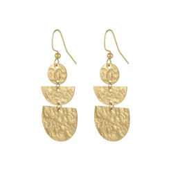 Femme Luzaka Boucles<Boucles Mendosa acier doré or