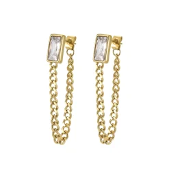 Femme Luzaka Boucles<Boucles Mila Strass blanc